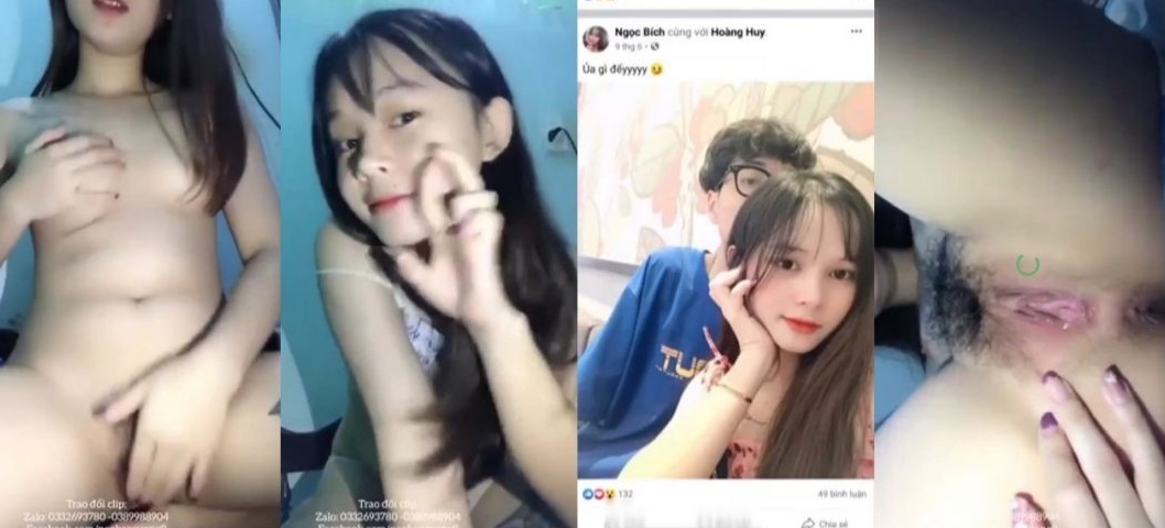 Gái Hà Tĩnh ngực khủng lộ clip quan hệ dâm đãng khoái lạc đê mê