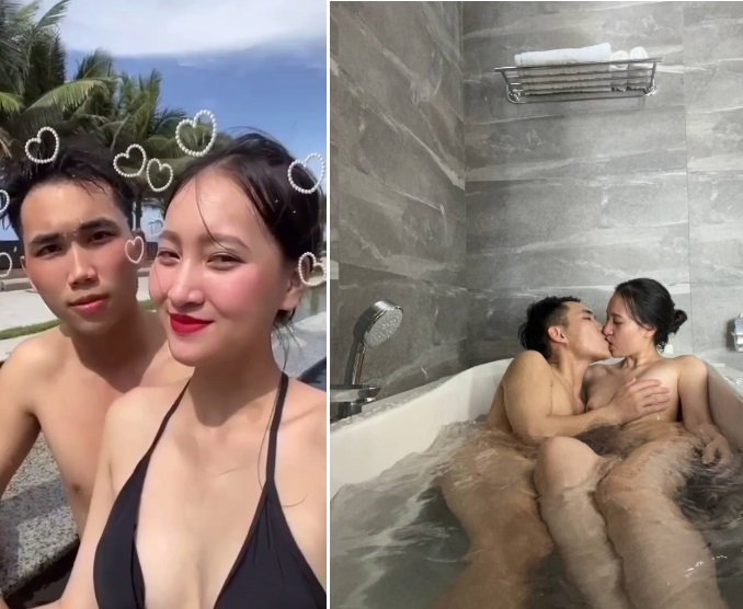 Phim sex Không Bao - Làm Tình Nóng Bỏng Của Hạ My Với Chàng Trai Yêu Cu Khổng Lồ