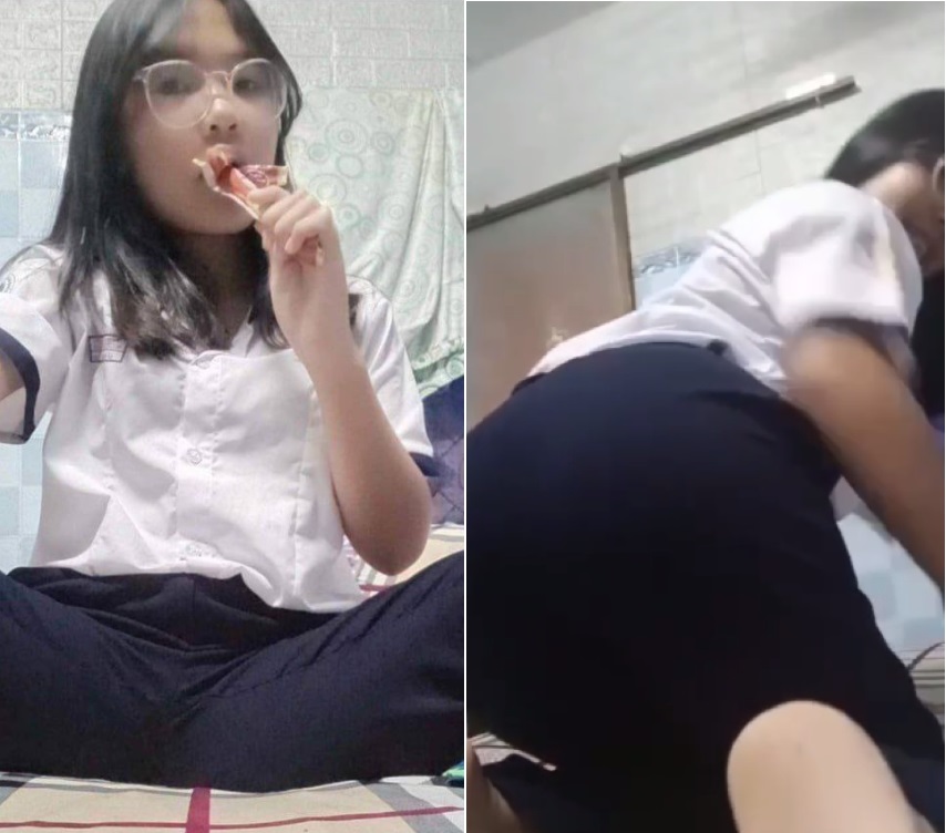 Nữ sinh dâm đãng mê bị tát mông đỏ au, doggy hung hãn khoái lạc liên tục